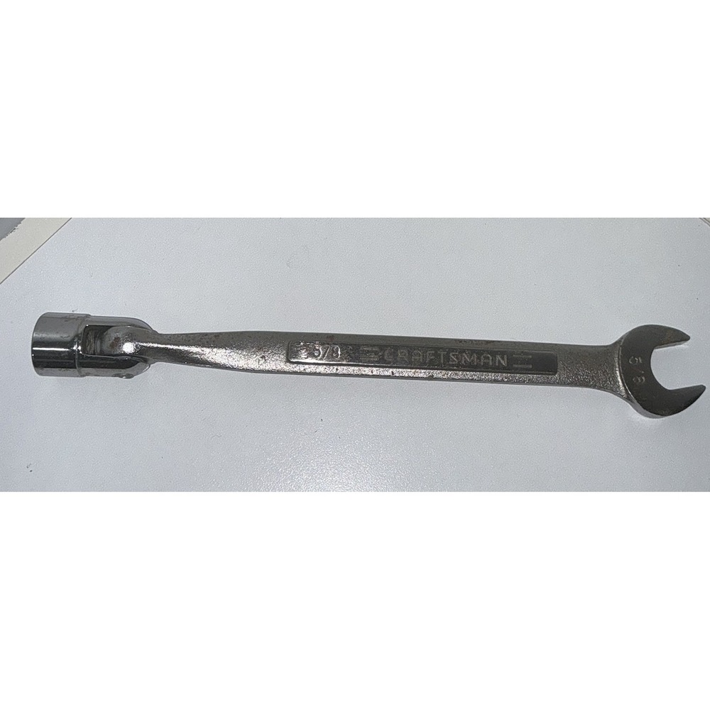Vintage Craftsman USA SAE Size 5/8" Saltus Flex Socket End Wrench MPN -VV- 42545